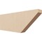 Ekena Millwork 2in. W x 6in. H x 16in. L Concord Woodgrain TimberThane Rafter Tail, Primed Tan RFTUR02X06X16CONRCPR - alternate 1